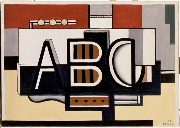 A.B.C., 1927 - Fernand Léger