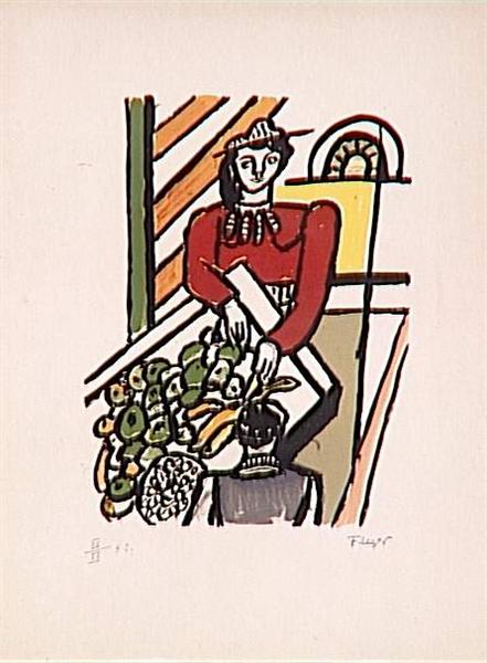 The Merchant of Four Seasons - Fernand Léger