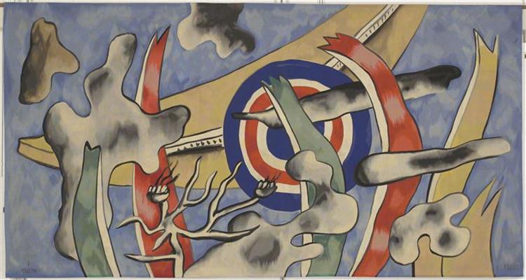 The skies of France - Fernand Leger