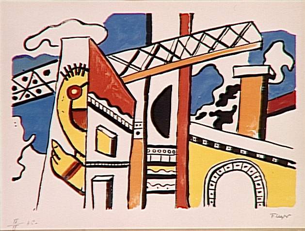 The viaduct - Fernand Léger