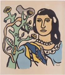 The woman and the flower - Fernand Leger