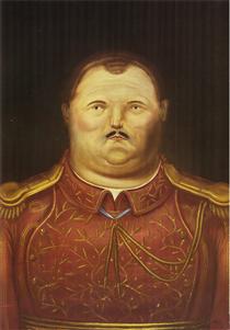 A General - Fernando Botero