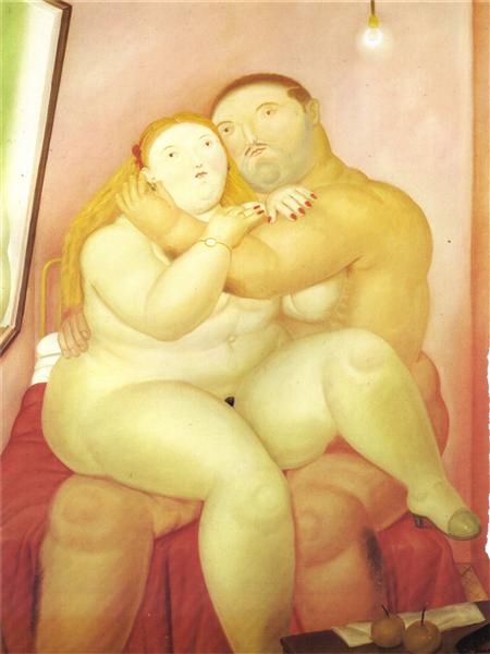 Lovers, 1984 - Fernando Botero