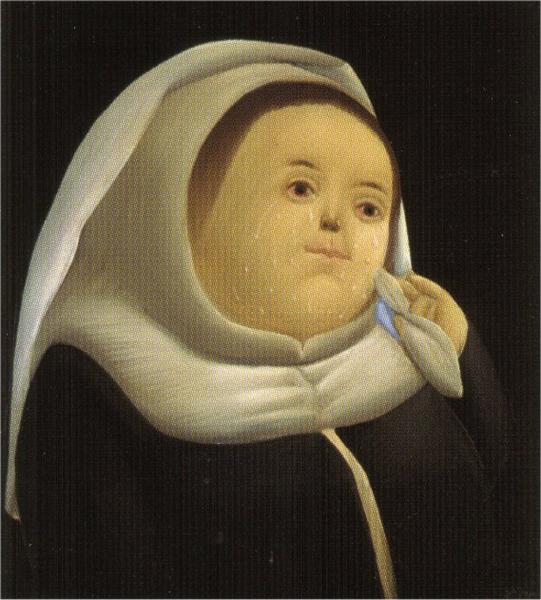 Prioress, 1966 - Fernando Botero