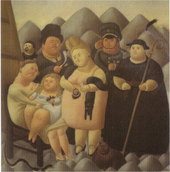 The Family of the President, 1967 - Fernando Botero