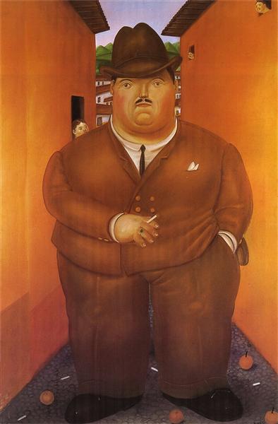 The Street, 1979 - Fernando Botero