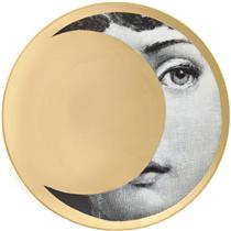 Theme & Variations Decorative Plate #39 (Crescent Moon) - Форнасетті