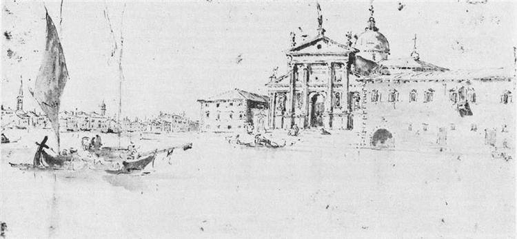 San Giorgio Maggiore, 1775 - 1780 - Франческо Гварді