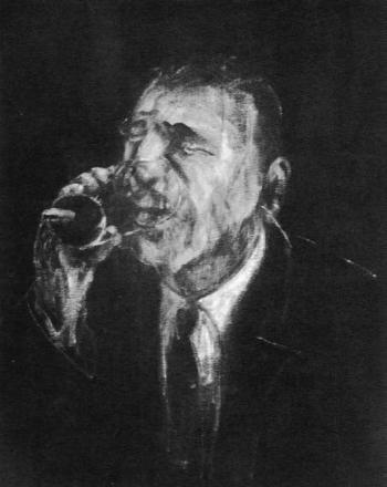 Drinking, 1955 - Francis Bacon