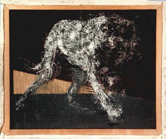 Рисование собаки, 1952 - Френсис Бэкон
