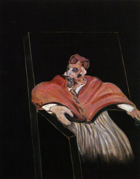 Study for a Pope III, 1961 - Francis Bacon