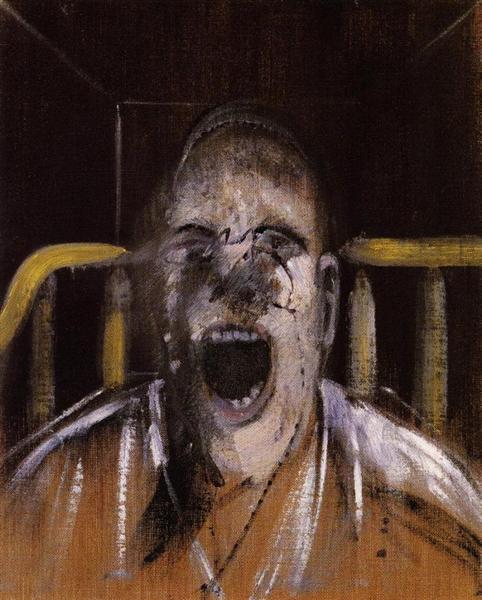 Study of a Head, 1952 - Francis Bacon