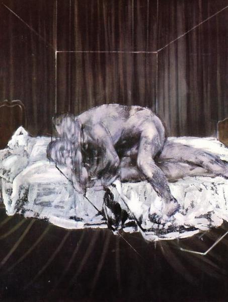 Two Figures, 1953 - Francis Bacon