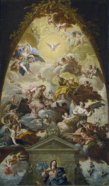 Assumption of the Virgin, 1760 - Francisco Bayeu y Subias - WikiArt.org