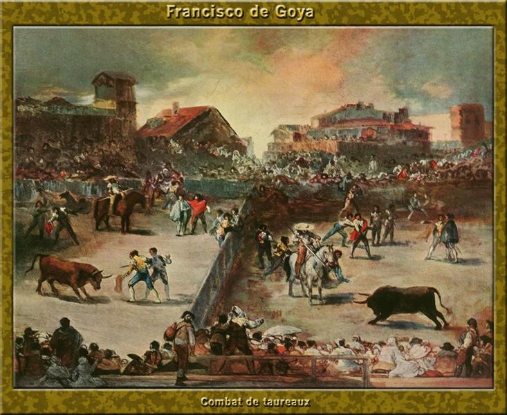 Bullfight - Francisco Goya