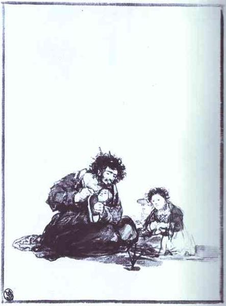 Diligent Blind Man - Francisco Goya