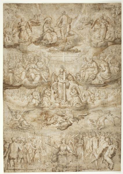 The Last Judgment (sketch), 1610 - 1614 - Франсиско Пачеко