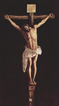 Cristo en la cruz - Francisco de Zurbarán