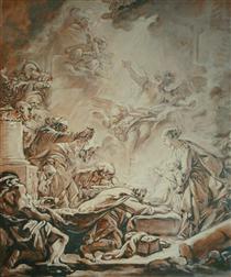 Adoration of the Magi - Francois Boucher