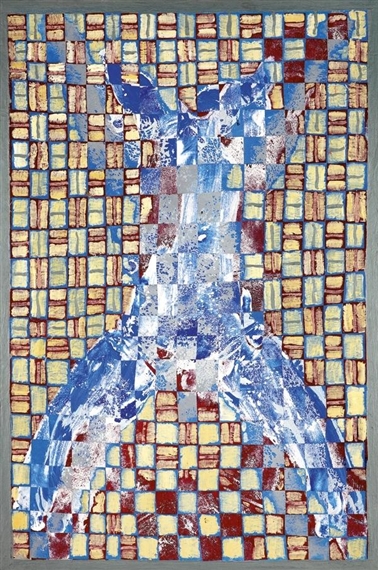 Figure de Venise n°VIII, 1999 - Francois Rouan