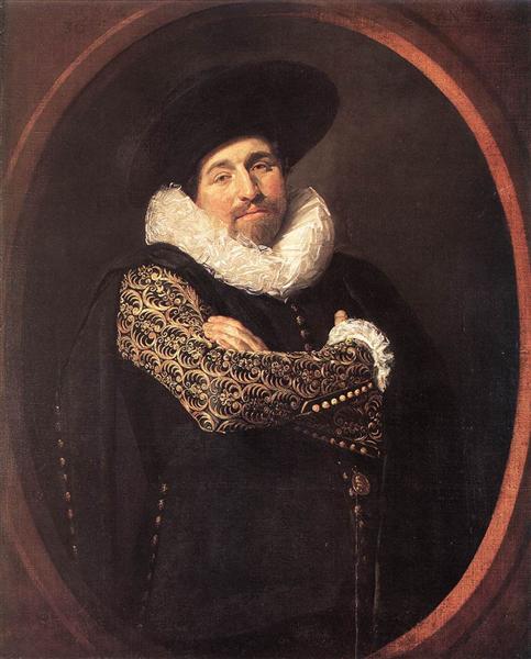 Portrait of a Man, 1622 - 哈爾斯