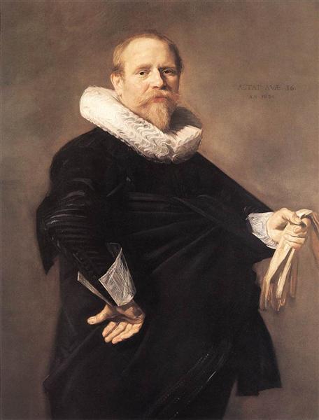 Portrait of a Man, 1630 - Франс Халс