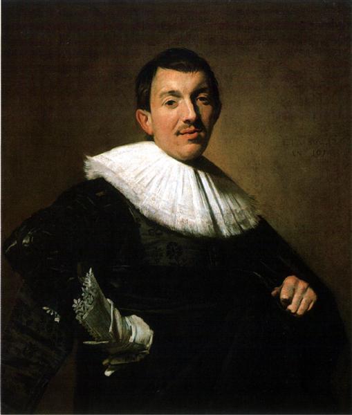portrait d'un homme inconnu, 1634 - Frans Hals