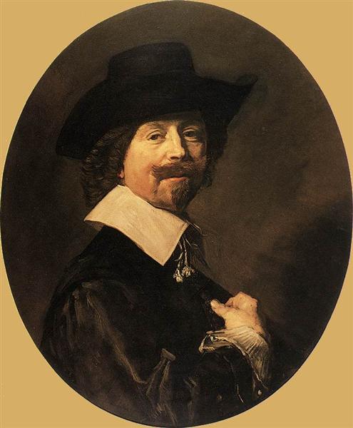 Portrait of a Man, 1644 - 哈爾斯