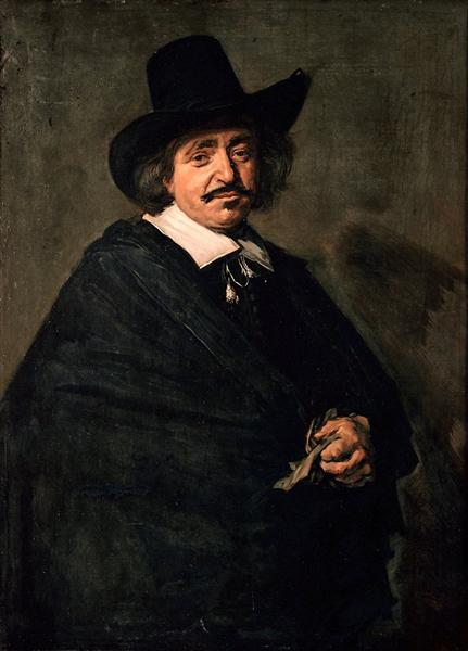 Portrait of a Man, 1654 - 哈爾斯
