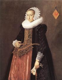 Porträt der Aletta Hanemans - Frans Hals