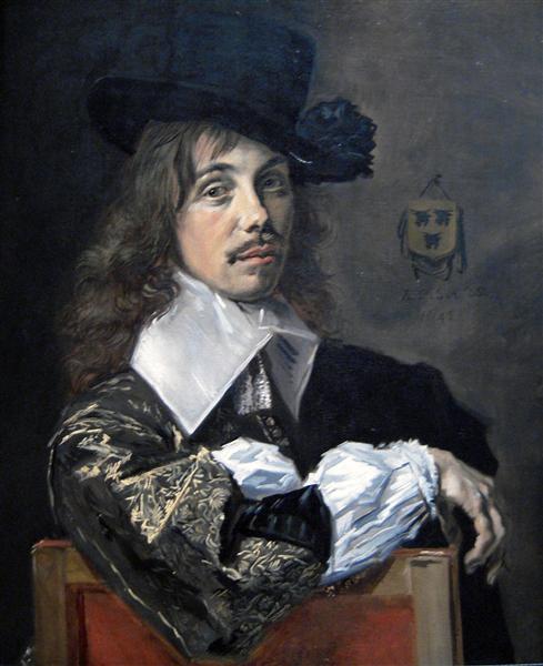 Portrait of Willem Coymans, 1645 - 哈爾斯