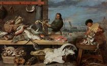 Fish market - Frans Snyders