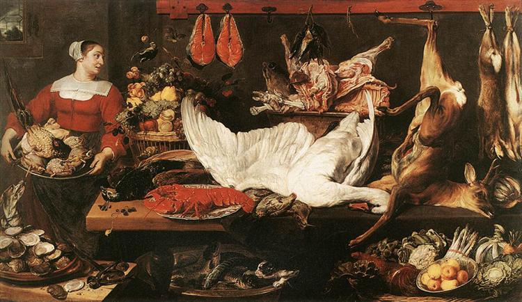 The Pantry, c.1620 - Frans Snyders