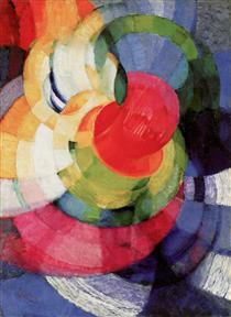 Disks of Newton, Study for Fugue in Two Colors - František Kupka