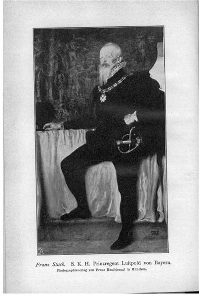 S. K. H. Prince Regent Luitpold of Bavaria, c.1897 - Франц фон Штук