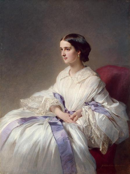 Portrait of Countess Olga Shuvalova, 1858 - Franz Xaver Winterhalter