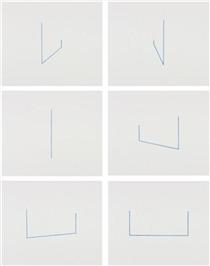Six Lithographs - Fred Sandback