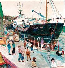 At the Harbour - Fred Yates