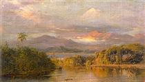 Le Chimborazo - Frederic Edwin Church