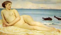 Actaea, the Nymph of the Shore - Frederic Leighton
