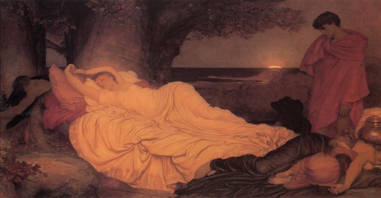 Cymon and Iphigenia, 1884 - 弗雷德里克·雷頓