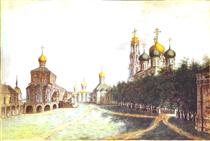 The Monastery of Trinity and St. Sergius - Fjodor Jakowlewitsch Alexejew