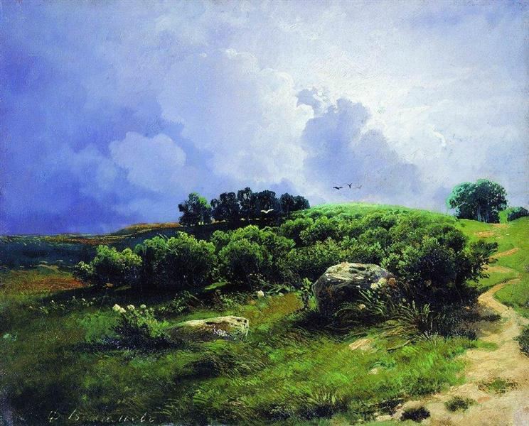 Перед грозой, 1867 - 1869 - Фёдор Васильев