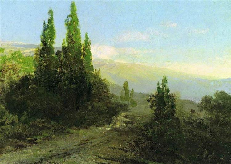 Evening in the Crimea, 1871 - 1873 - Федір Васільєв