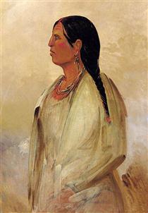 A Choctaw Woman - Джордж Кетлін