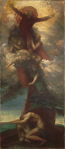 Denunciation of Adam and Eve, c.1873 - c.1898 - George Frederick Watts