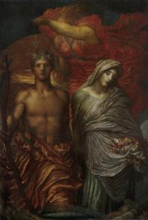Time, Death and Judgement - George Frederic Watts
