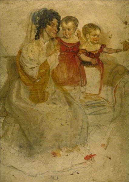 Mother and Children - George Harvey