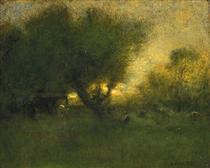 In the Gloaming - George Inness