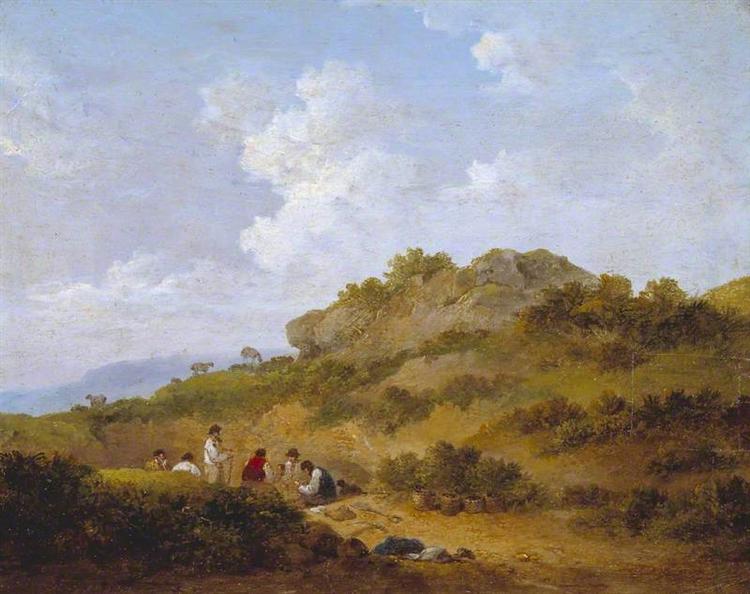 The Gravel Diggers - George Morland
